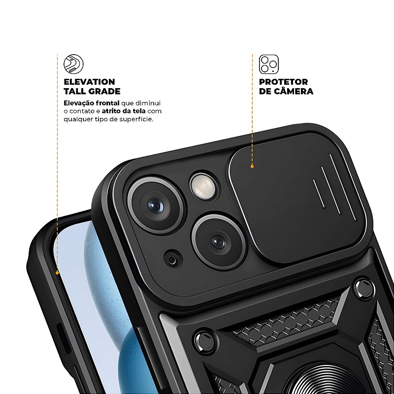 Capa para iPhone 15 Plus - Dinamic Cam Protection - Gshield - foto 3
