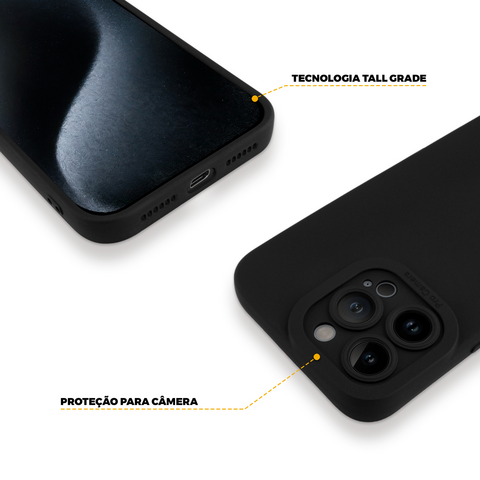 Capa para iPhone 15 Pro - Silicon Cloud - Gshield - foto 5