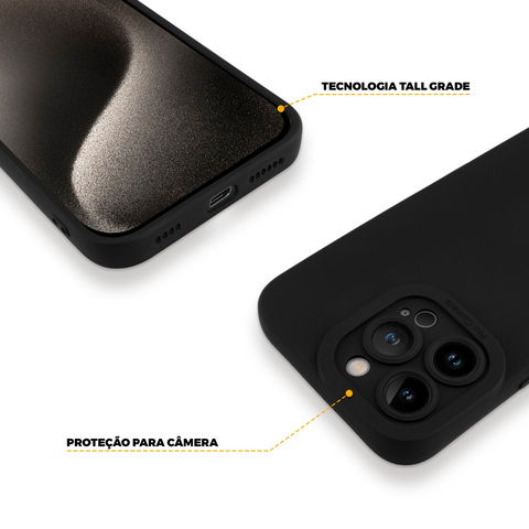 Capa para iPhone 15 Pro Max - Silicon Cloud - Gshield