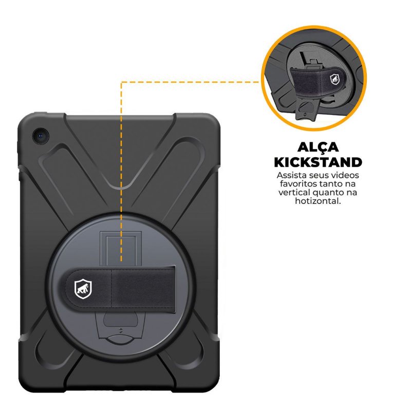 Kit Capa Phantom e Caneta Dinamic para iPad Air 4 e 5 (10.9) - Gshield