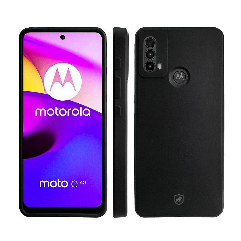 Capa para Motorola Moto E20 / E40 - Silicon Veloz - Gshield