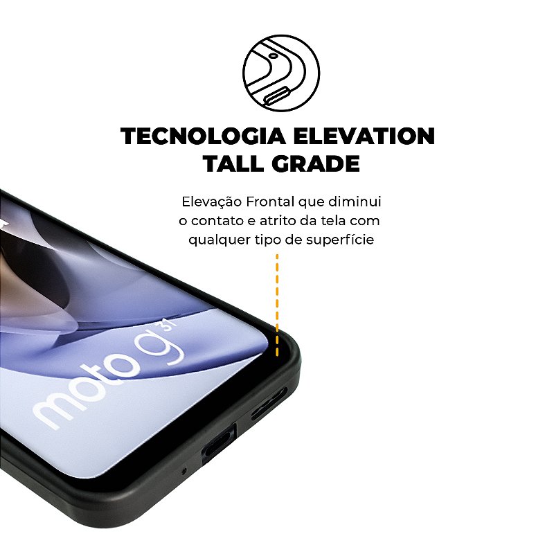 Capa para Motorola Moto G31 - Silicon Veloz - Gshield