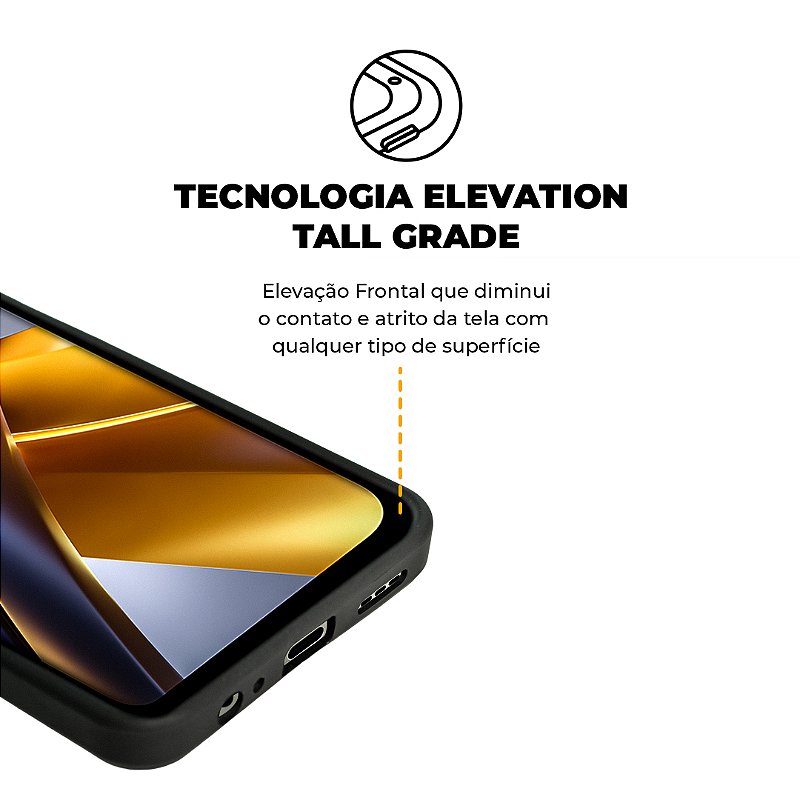 Capa para Xiaomi POCO M5S - Silicon Veloz - Gshield - foto 5