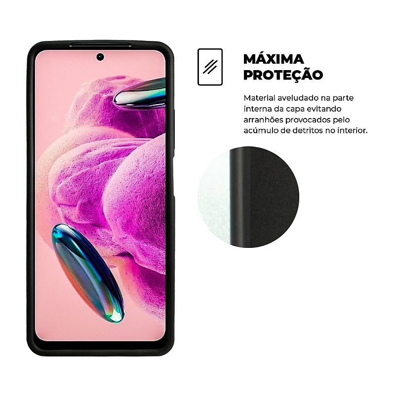 Capa para Xiaomi Redmi Note 12S - Silicon Veloz - Gshield