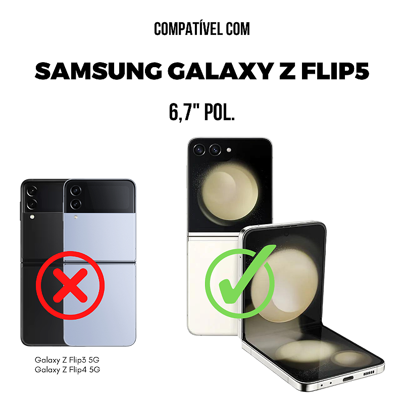 Película para Samsung Galaxy Z Flip 5 - Privacidade Hydrogel - Gshield