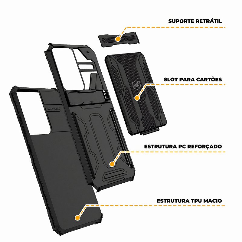 Capa para Samsung Galaxy A54 5G - Snap Guardian - Gshield