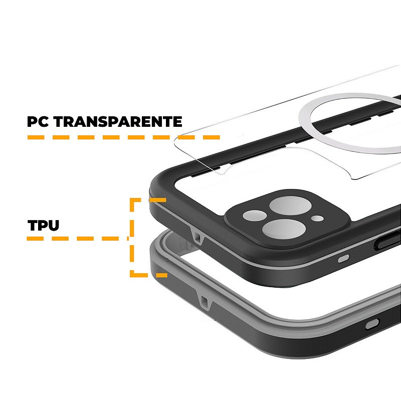 Capa à Prova d'água Nautical para iPhone 15 - Gshield
