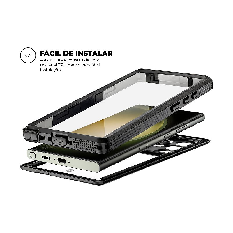 Capa à Prova d'água Nautical para Samsung Galaxy S23 Ultra - Gshield