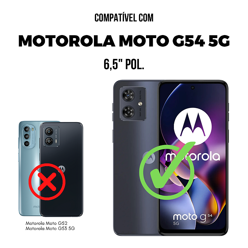 Película para Motorola Moto G54 5G - Traseira de Fibra de Carbono - Gshield