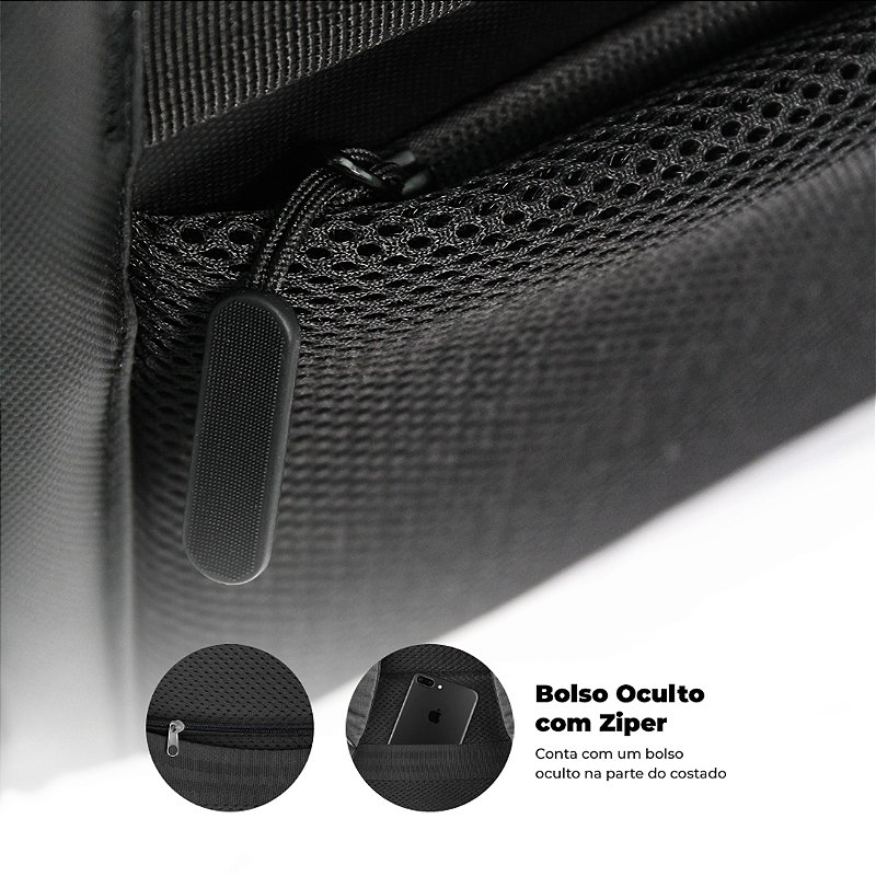 Mochila Guardian + Mala de Bordo para Viagem Armor - Gshield - foto 4