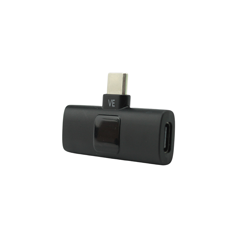 Microfone Wireless de Lapela - Tipo C - Verde - foto 5