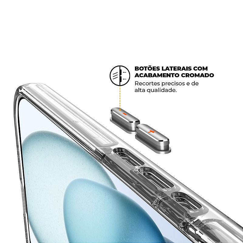 Capa para iPhone 15 - MagSafe Crystal Armor - NÃO AMARELA - Gshield - foto 6