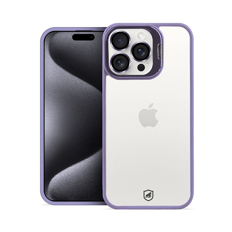 Capa para iPhone 15 Pro - Gravity Lilás - Gshield