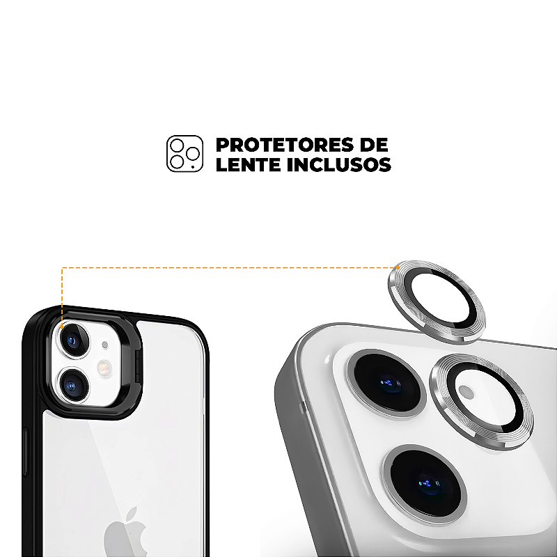 Capa para iPhone 11 - Gravity Preta - Gshield - foto 4