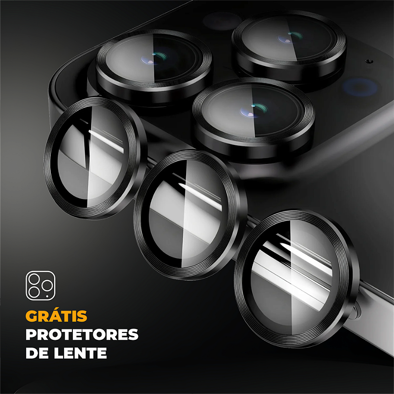 Capa para iPhone 14 Pro Max - Gravity Preta - Gshield