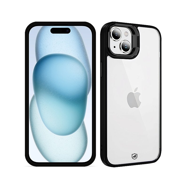 Capa para iPhone 15 - Gravity Preta - Gshield