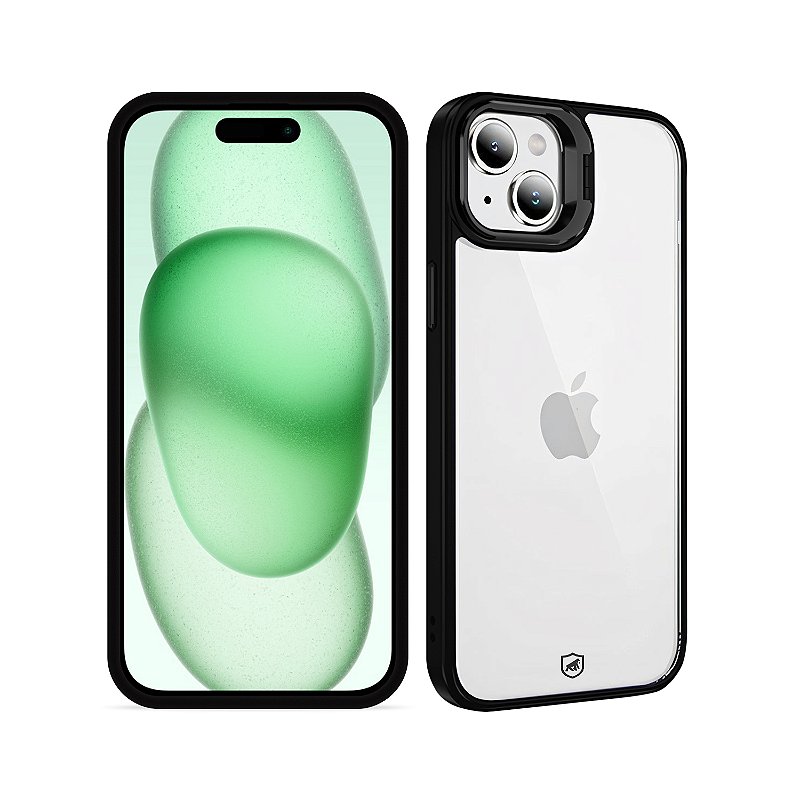 Capa para iPhone 15 Plus - Gravity Preta - Gshield