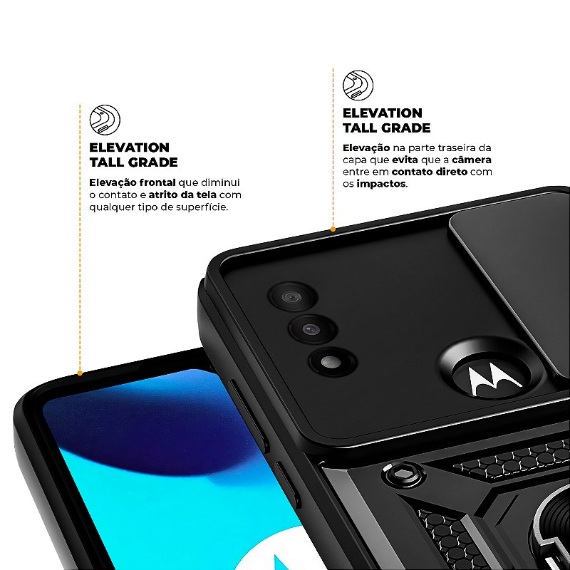 Capa para Motorola Moto E20 - Dinamic Cam Protection - Gshield - foto 4
