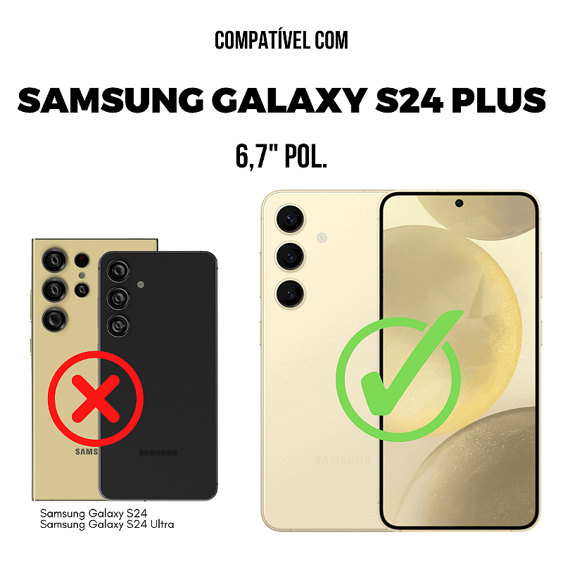 Capa para Samsung Galaxy S24 Plus - Snap Guardian - Gshield
