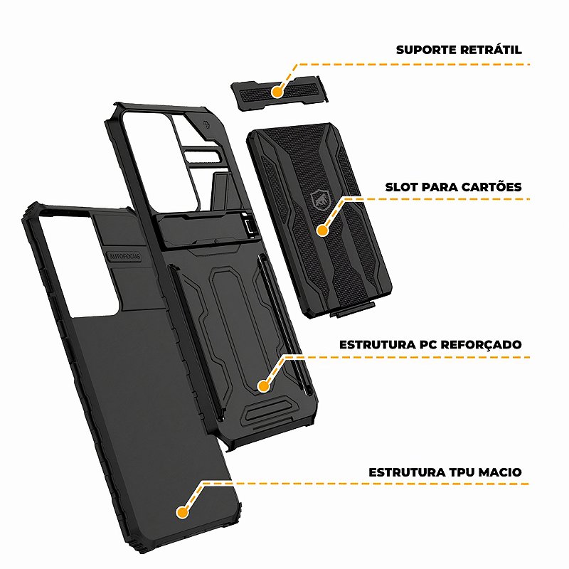 Capa para Samsung Galaxy S24 Plus - Snap Guardian - Gshield