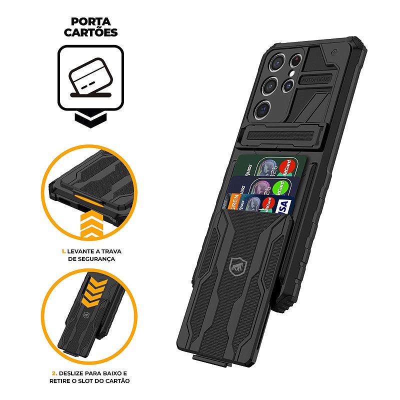Capa para Samsung Galaxy S24 Ultra - Snap Guardian - Gshield