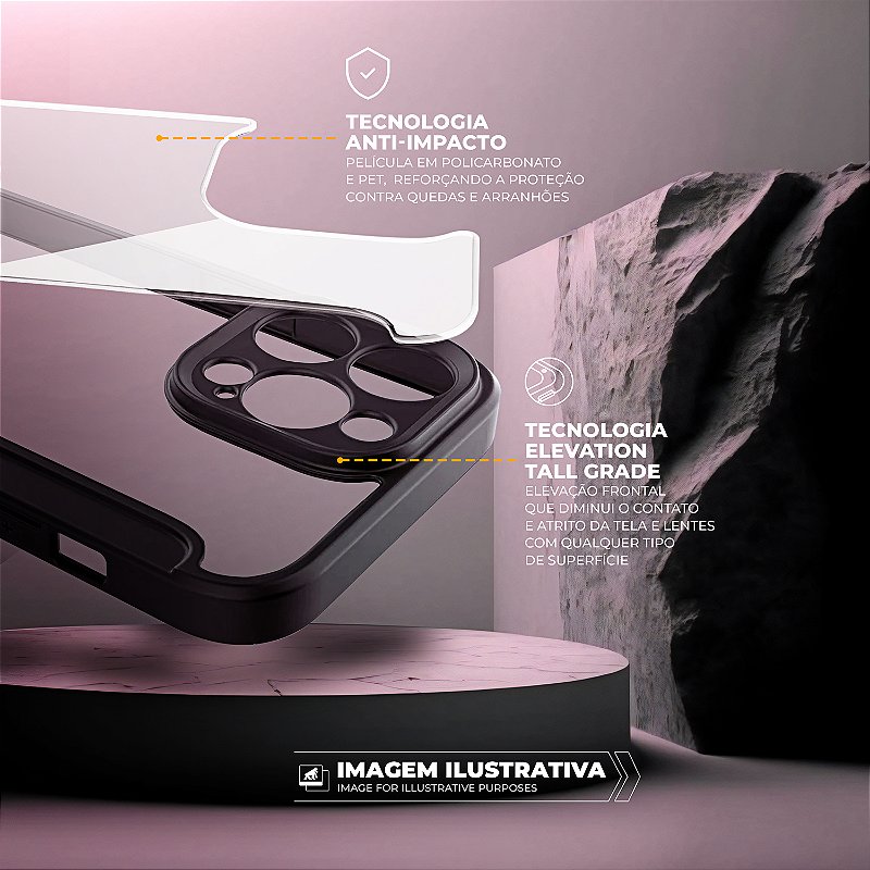 Capa para iPhone 15 Pro - Carteira Dual - Gshield