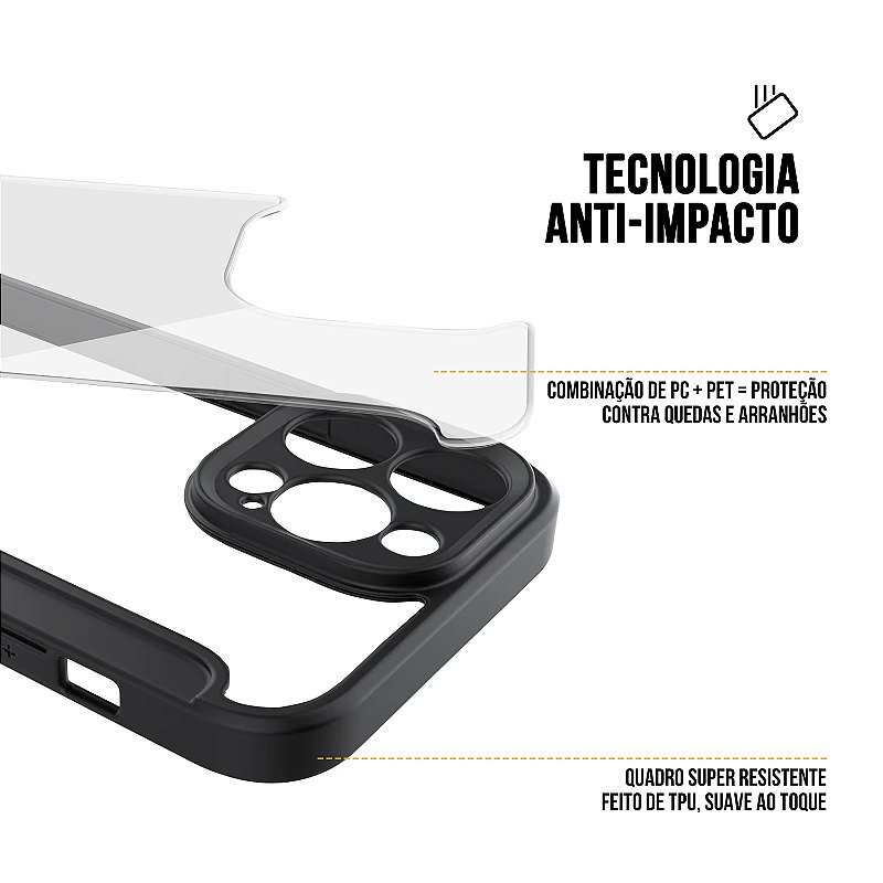Capa para iPhone 15 Pro Max - Carteira Dual - Gshield