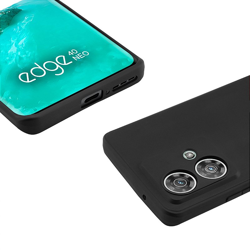 Capa para Motorola Moto Edge 40 Neo - Silicon Veloz - Gshield