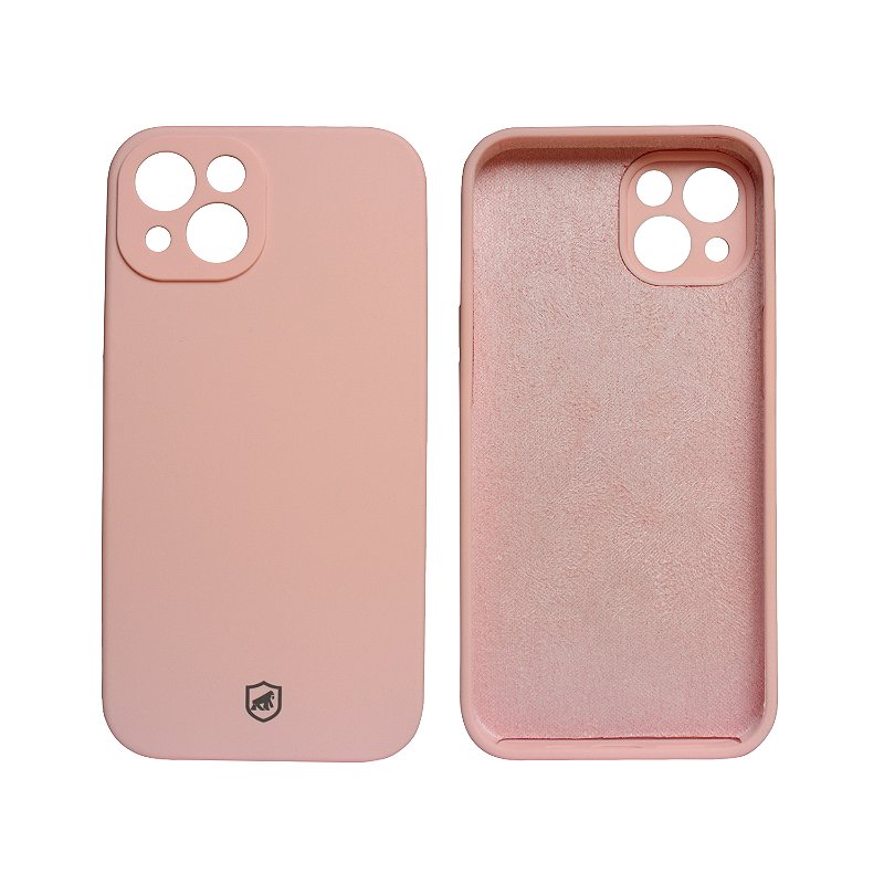 Capa para iPhone 13 - Silicon Premium Rosa - Gshield - foto 5