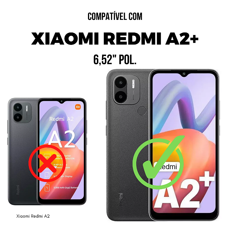 Película para Xiaomi Redmi A2+ - Traseira de Fibra de Carbono - Gshield