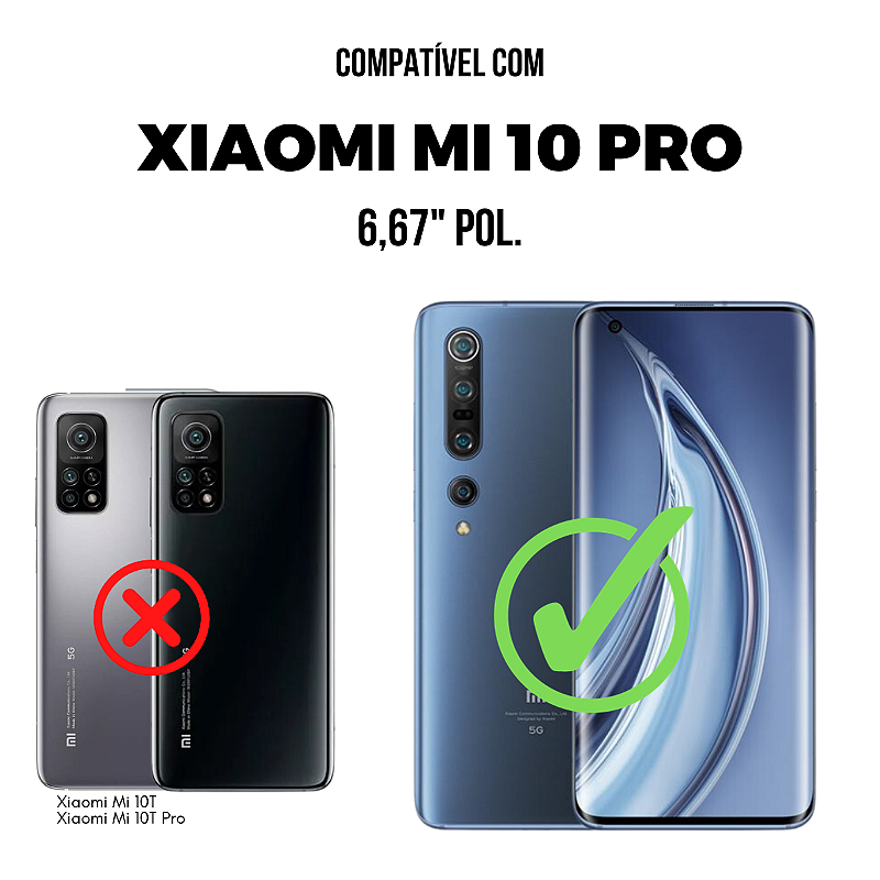 Película para Xiaomi Mi 10 Pro - Frente e Verso - Full Body Armor 360° - Gshield