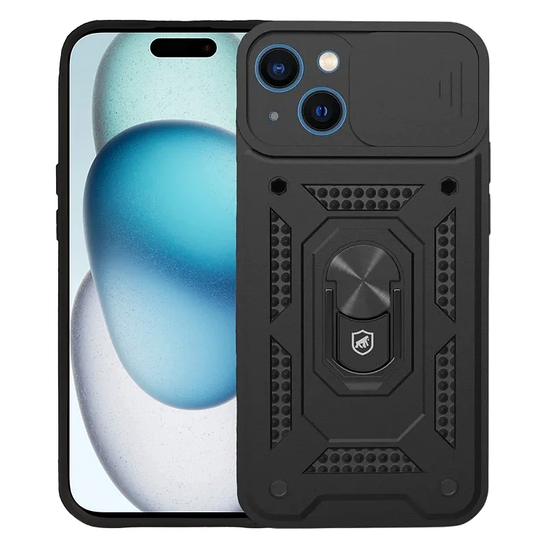 Kit Capa Dinamic Cam Protection e Pelicula Defender Pro Privacidade para iPhone 15 Plus - Gshield