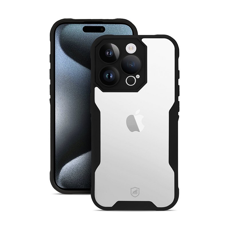 Kit Capa Dual Shock Sense e Pelicula Defender Pro Privacidade para iPhone 15 Pro - Gshield - foto 3