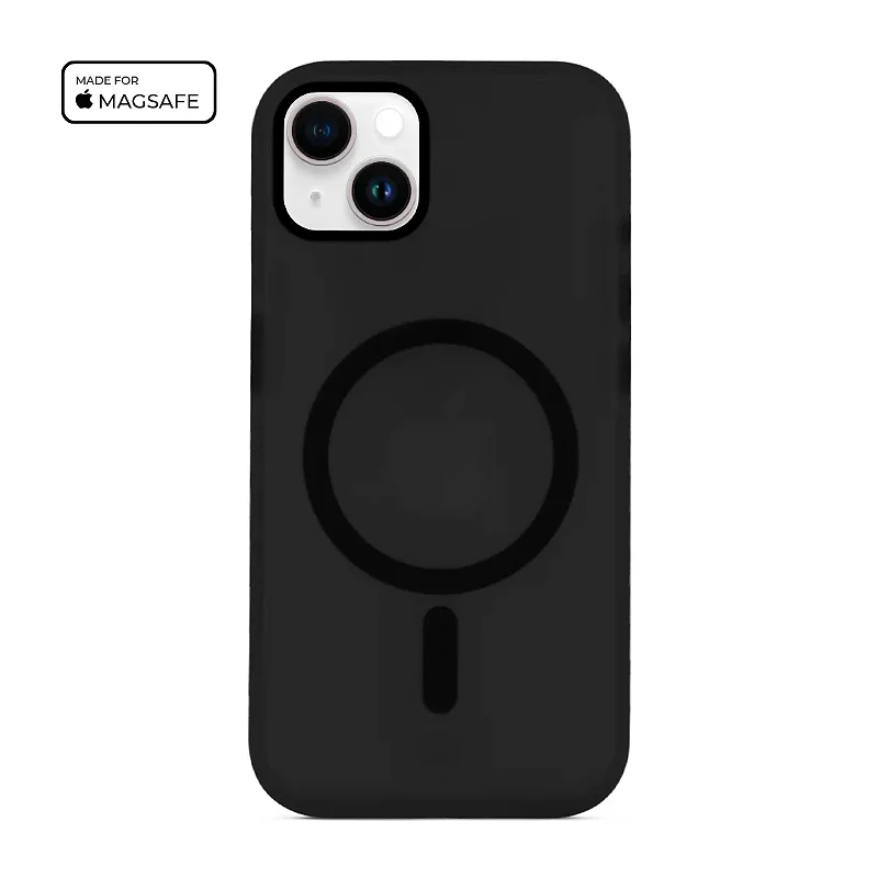 Kit Capa Magsafe Pro Preta e Pelicula Ultra Glass para iPhone 15 - Gshield