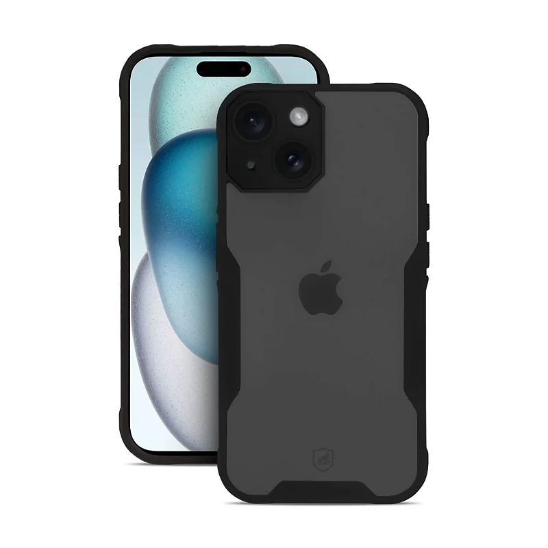 Kit Capa Dual Shock Sense e Pelicula Ultra Glass para iPhone 15 - Gshield