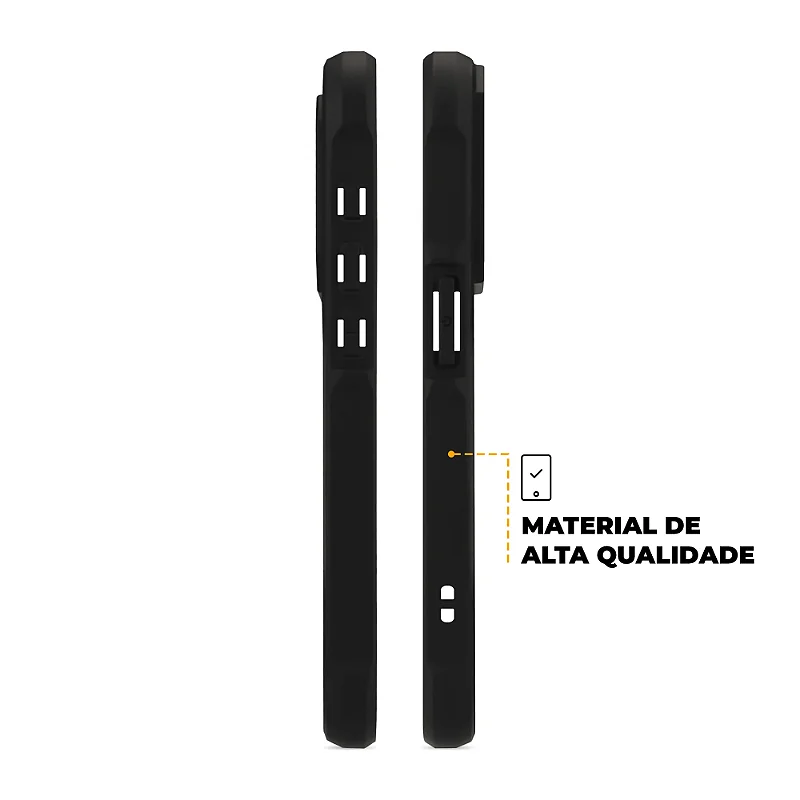 Kit Capa Dual Shock Sense e Pelicula Ultra Glass para iPhone 15 - Gshield