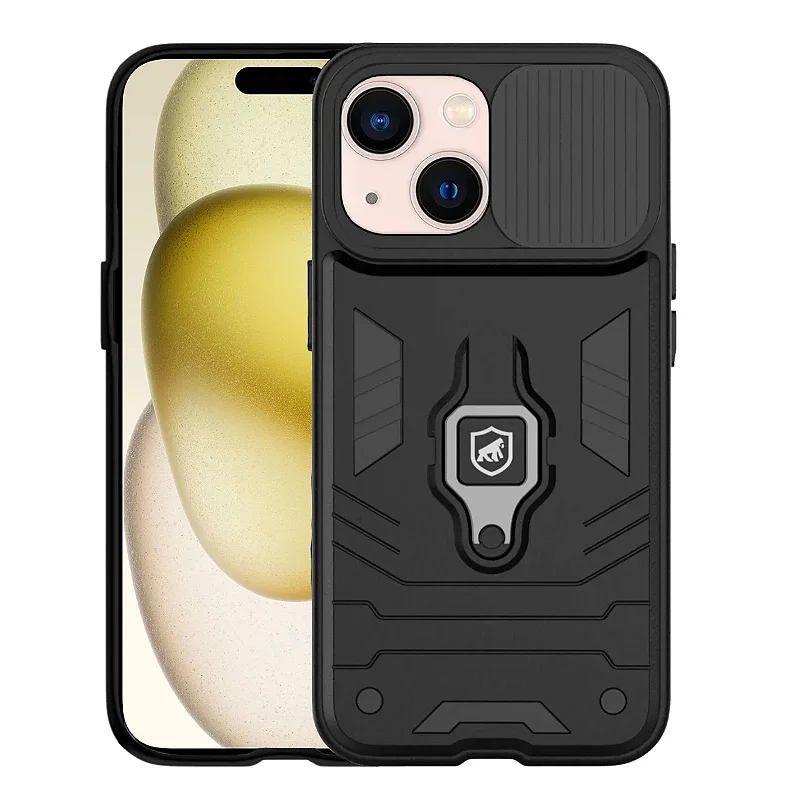 Kit Capa Defender e Pelicula Ultra Glass para iPhone 15 - Gshield