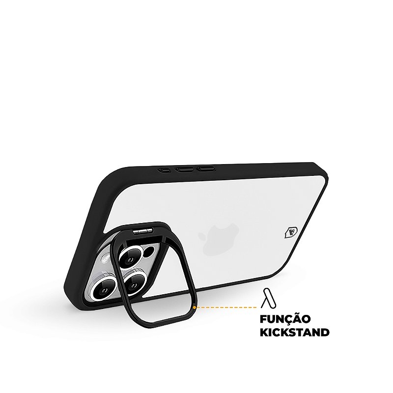 Capa para iPhone - Gravity Lilás / Preta - Gshield - foto 4
