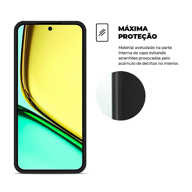 Capa para Realme C67 - Silicon Veloz - Gshield - foto 2