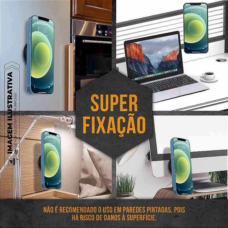 Anel de Parede Magnético MagSafe - Compatível com capas Magsafe - Victus - Gshield - foto 5