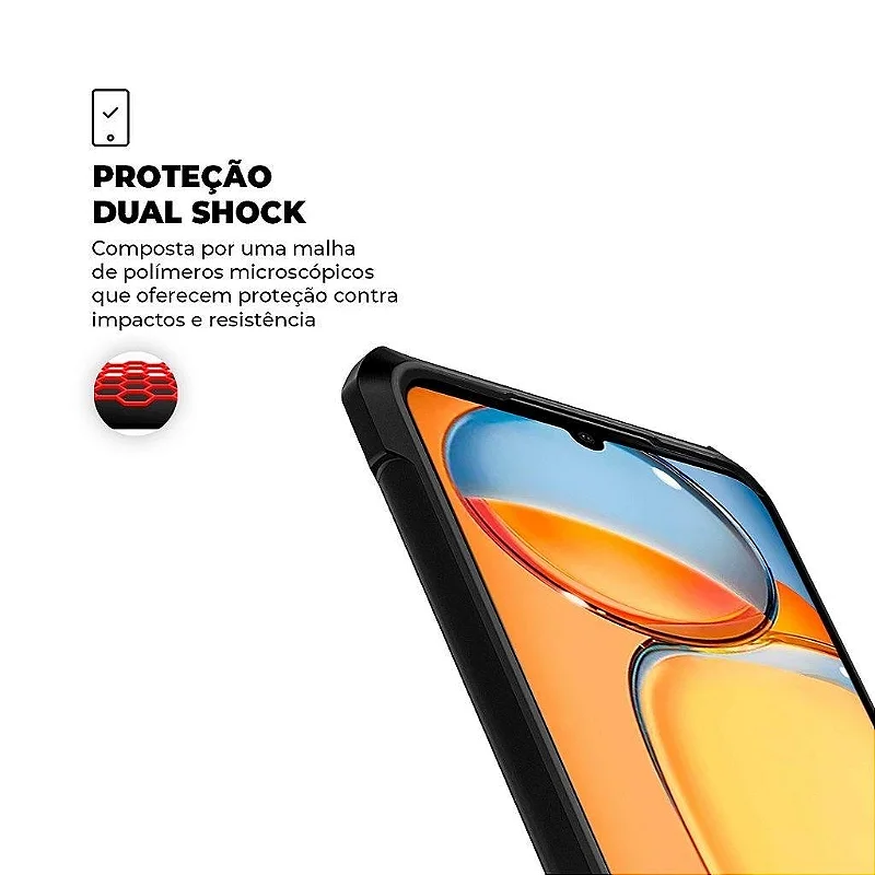 Capa para Xiaomi Redmi 13C 4G - Dual Shock X - Gshield