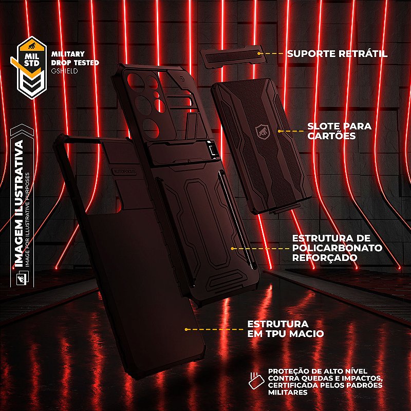 Capa para Samsung Galaxy A55 - Snap Guardian - Gshield