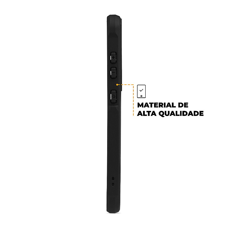 Capa para Samsung Galaxy A55 5G - Dual Shock Sense Preta - Gshield