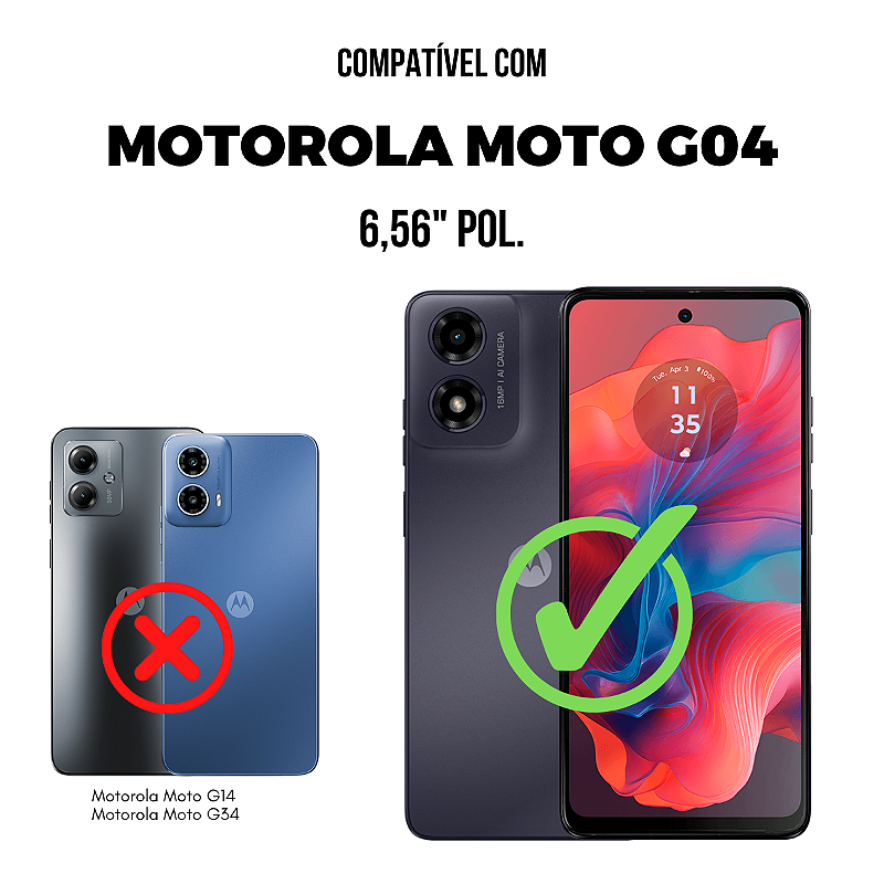 Película para Motorola Moto G04 - Traseira de Fibra de Carbono - Gshield