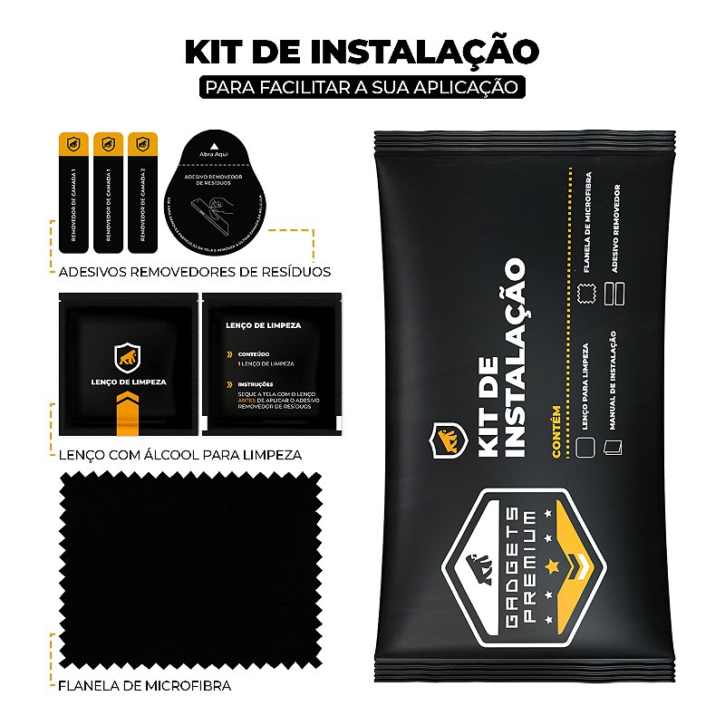 Película para Motorola Moto G24 - Traseira de Fibra de Carbono - Gshield