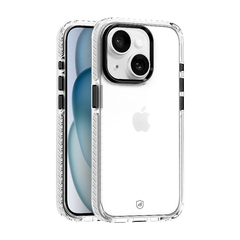 Kit Capa Urus Branca e Pelicula Defender Pro Privacidade para iPhone 15 - Gshield