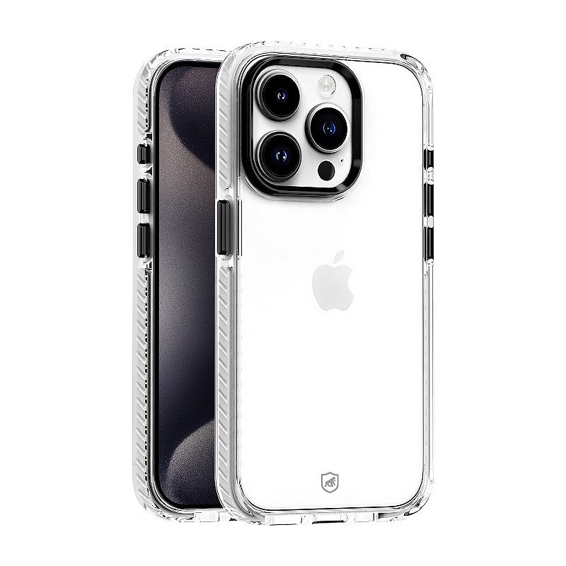 Kit Capa Urus Branca e Pelicula Defender Pro Privacidade para iPhone 15 Pro Max - Gshield