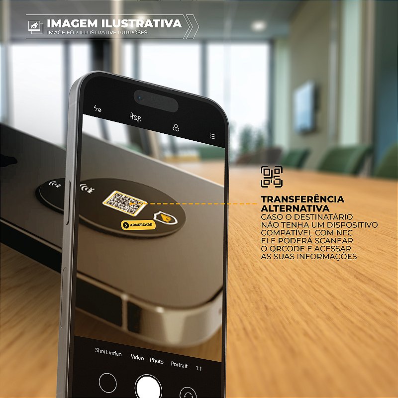 Cartão de Visita Digital - Armorcard Dot - Gshield - foto 4