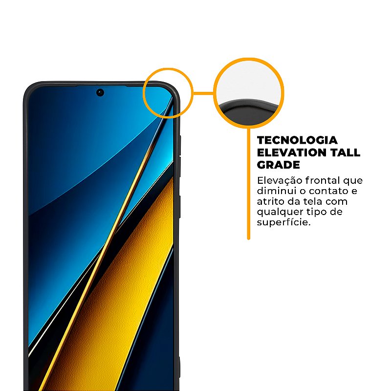 Capa para Xiaomi Poco X6 5G - Dinamic Cam Protection - Gshield