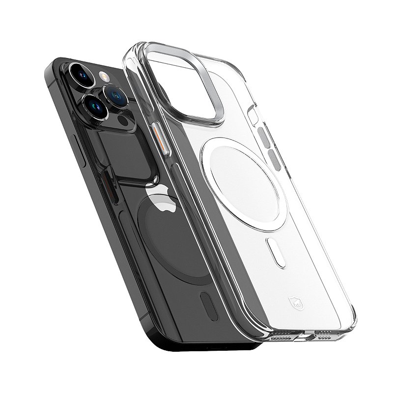 Capa para iPhone 14 Pro - MagSafe Crystal Armor - NÃO AMARELA - Gshield